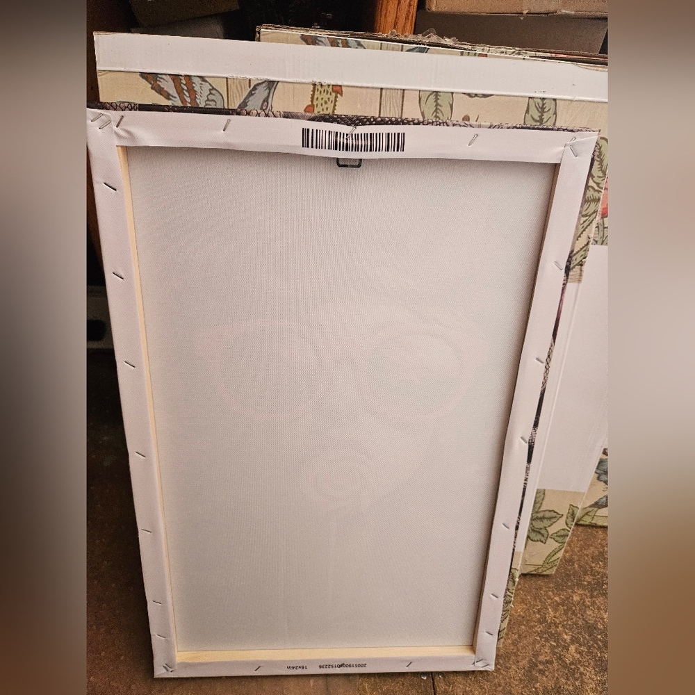 Medusa Canvas Art in Black and Gray - Picture 2 of 2